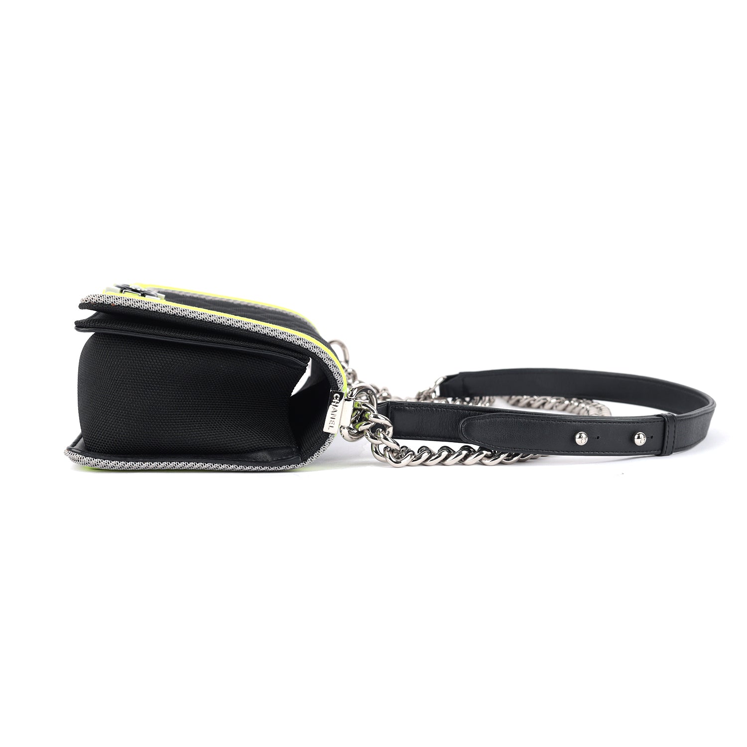 Chanel Boy Bag Multicolor in Nylon And Leather