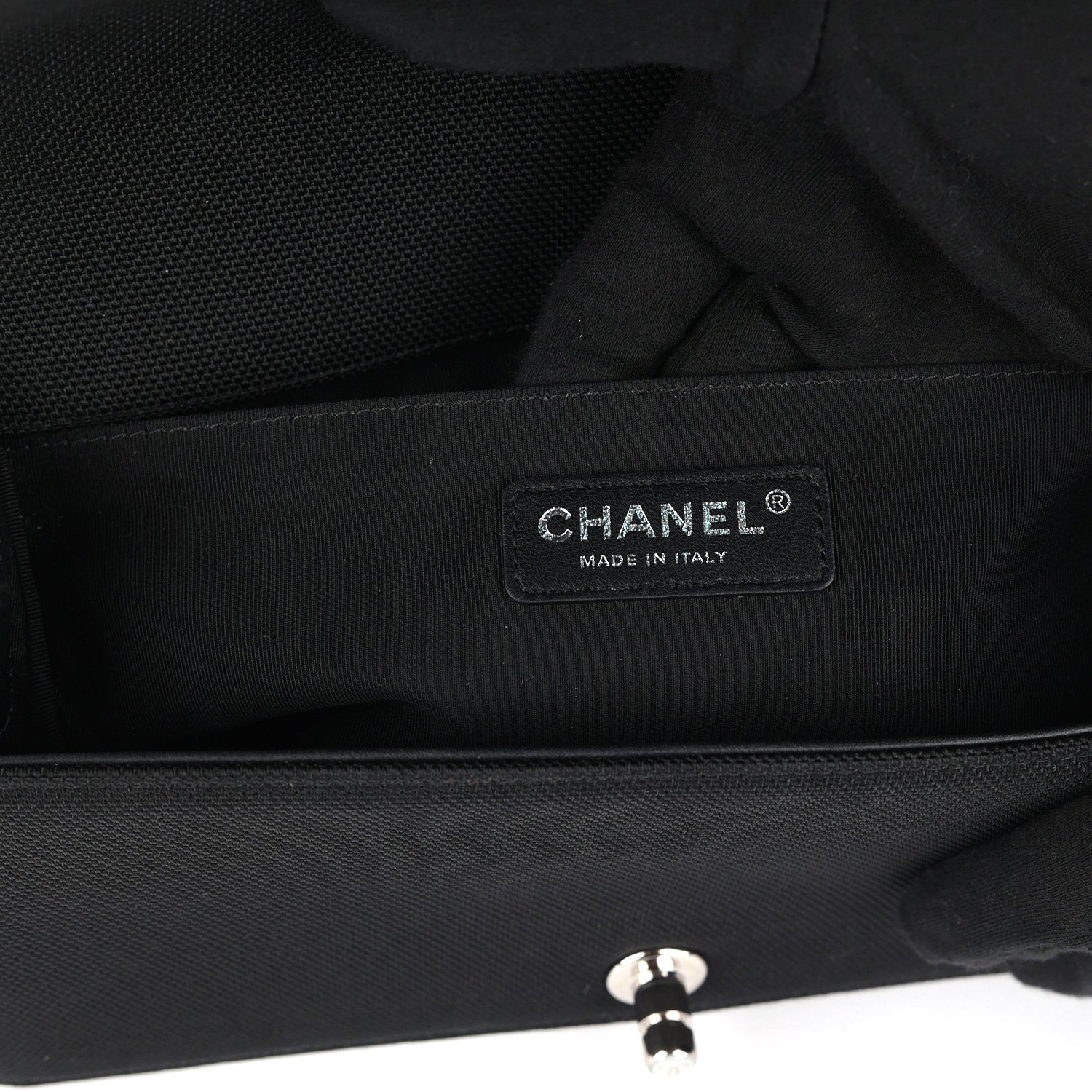 Chanel Boy Bag Multicolor in Nylon And Leather