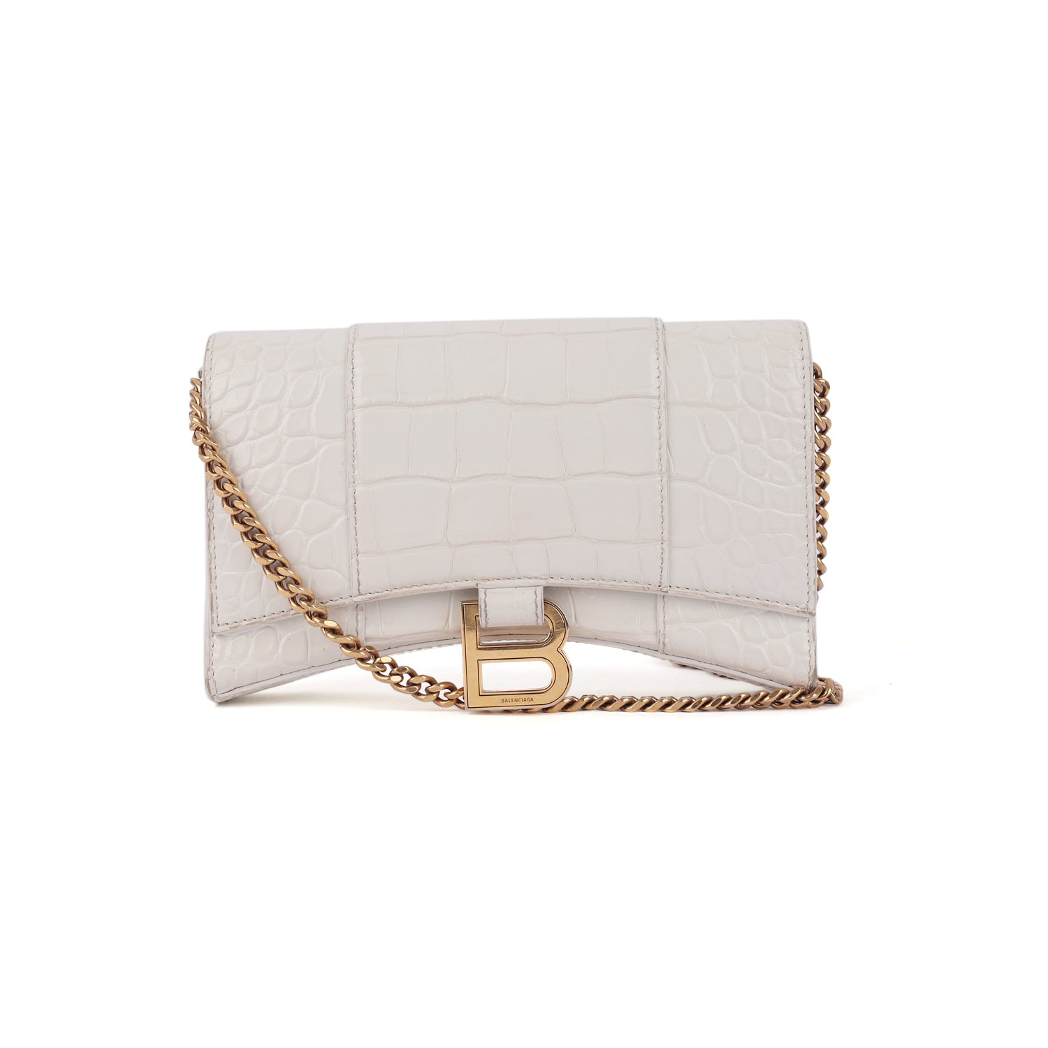 Balenciaga Hourglass Wallet On Chain