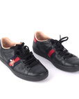 Gucci Leather Ace Bee Embroidered Sneakers EU 36