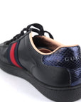 Gucci Leather Ace Bee Embroidered Sneakers EU 36