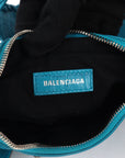 Balenciaga Blue le Cagole Xs Shoulder Bag
