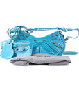 Balenciaga Blue le Cagole Xs Shoulder Bag