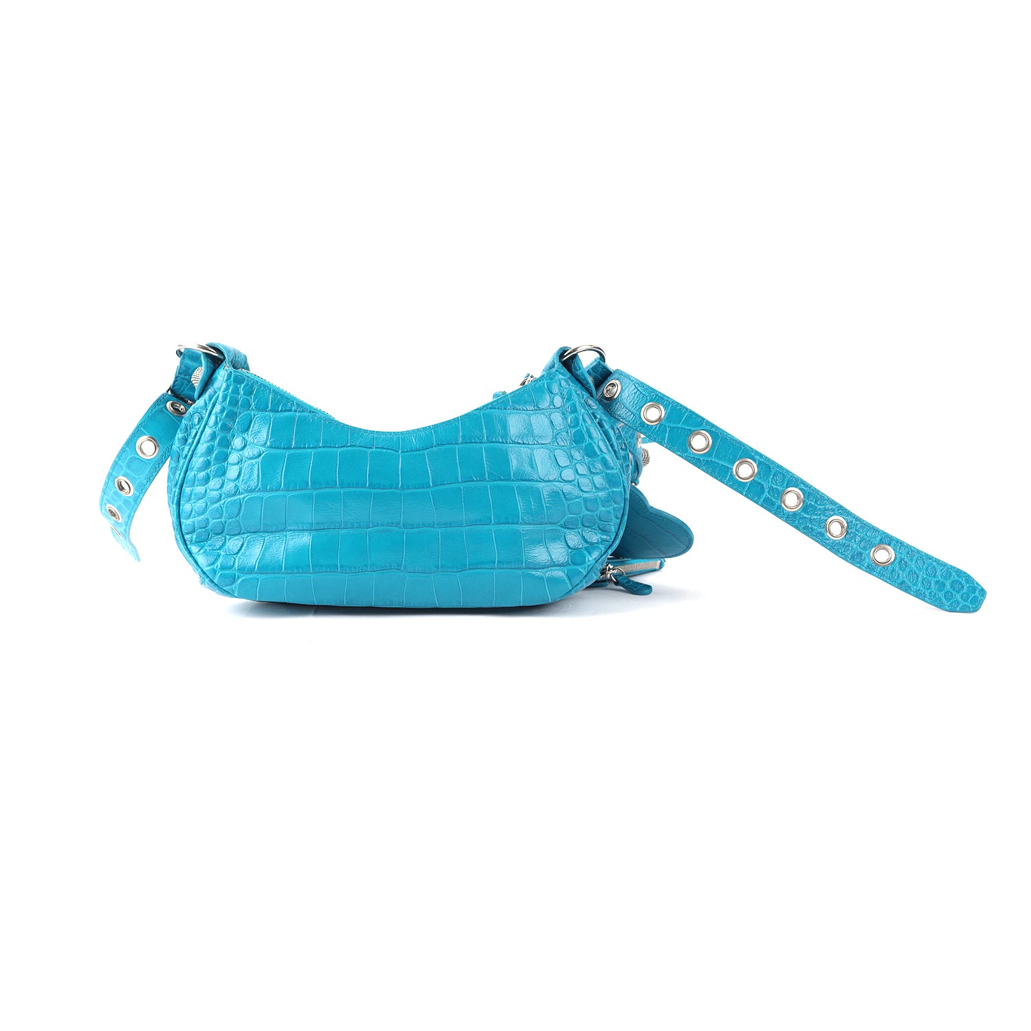 Balenciaga Blue le Cagole Xs Shoulder Bag