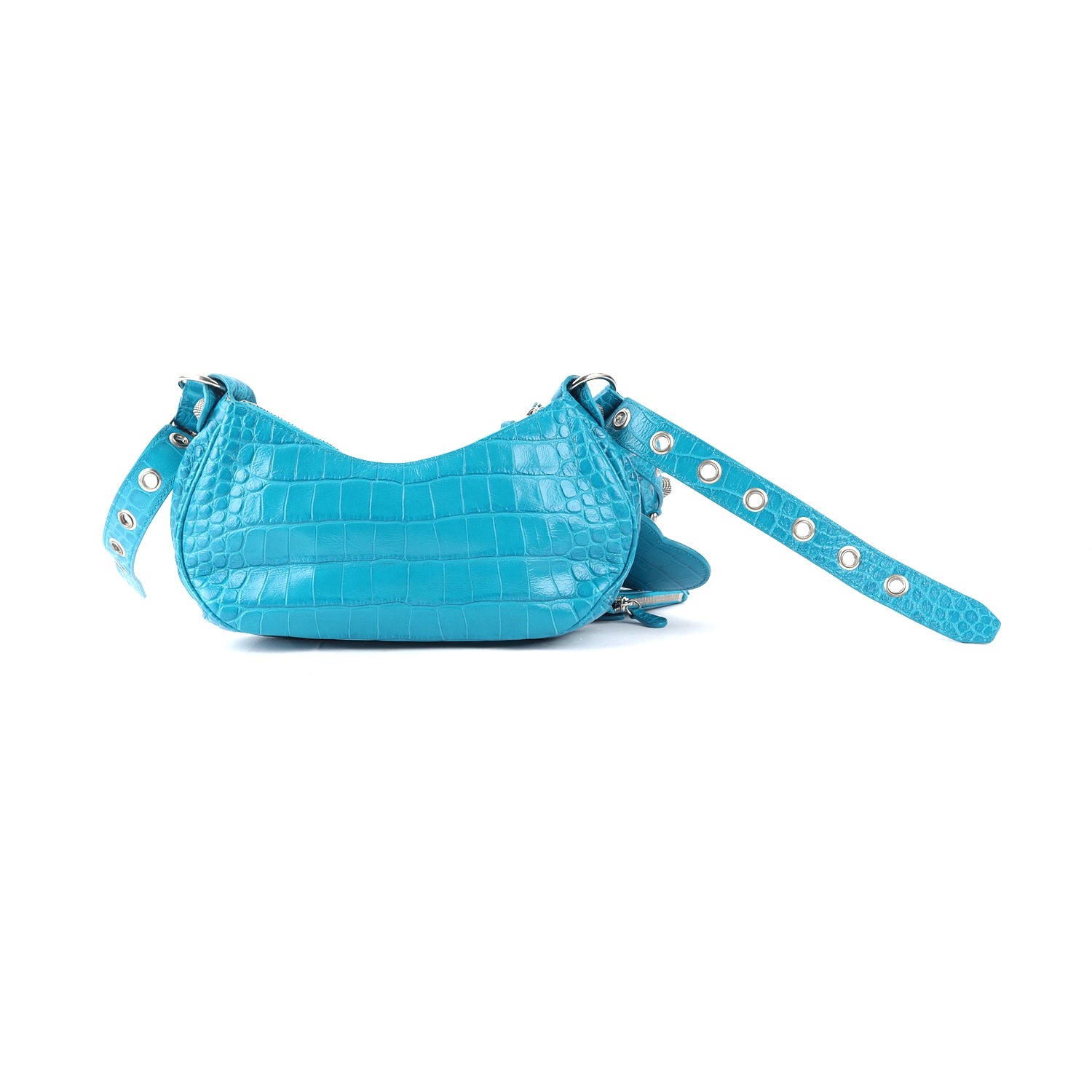 Balenciaga Blue le Cagole Xs Shoulder Bag