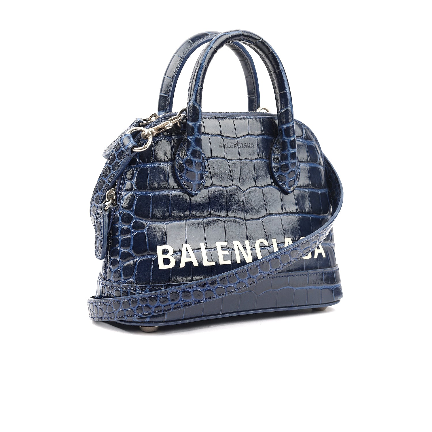 Calfskin Crocodile Embossed Bag