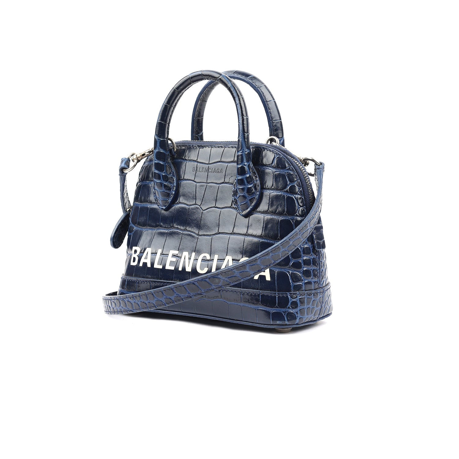 Calfskin Crocodile Embossed Bag