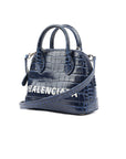 Calfskin Crocodile Embossed Bag