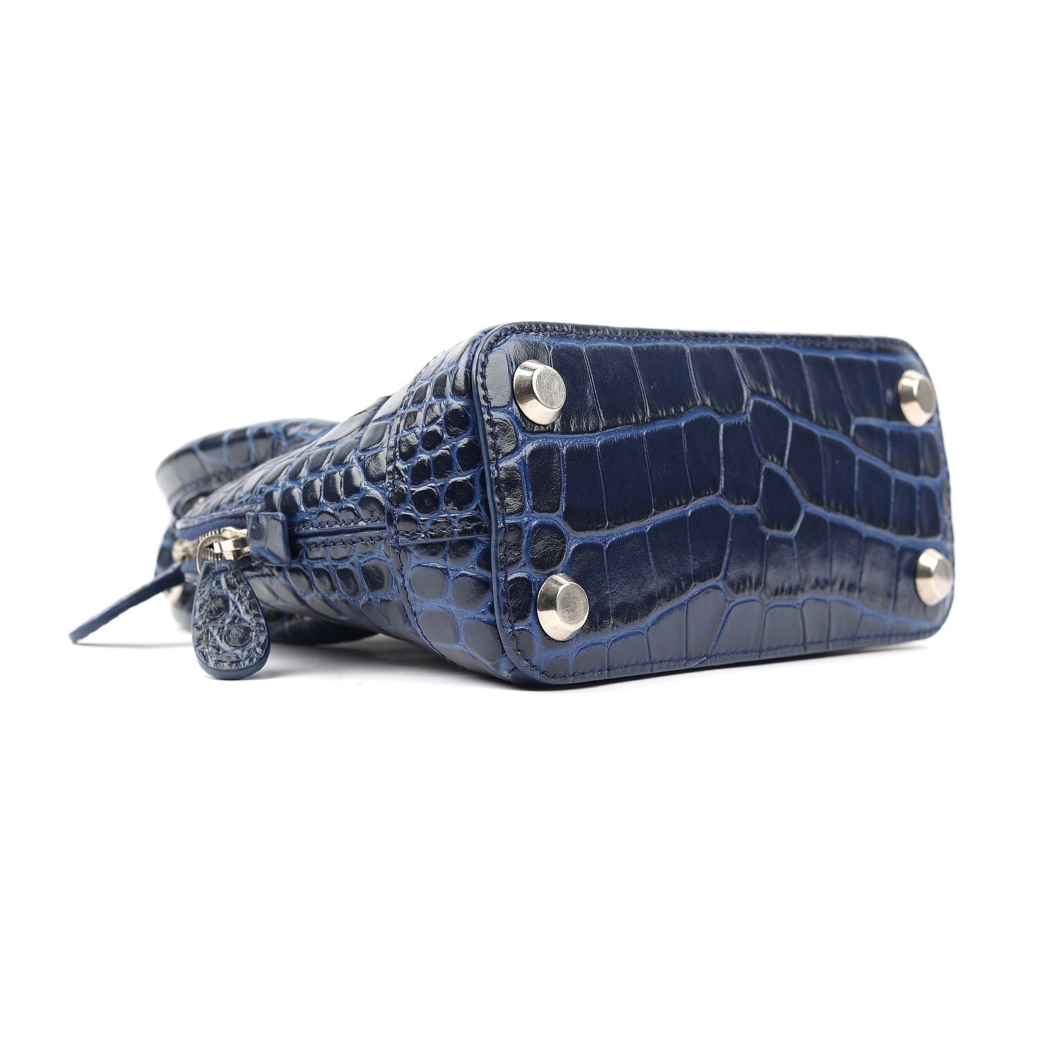 Calfskin Crocodile Embossed Bag