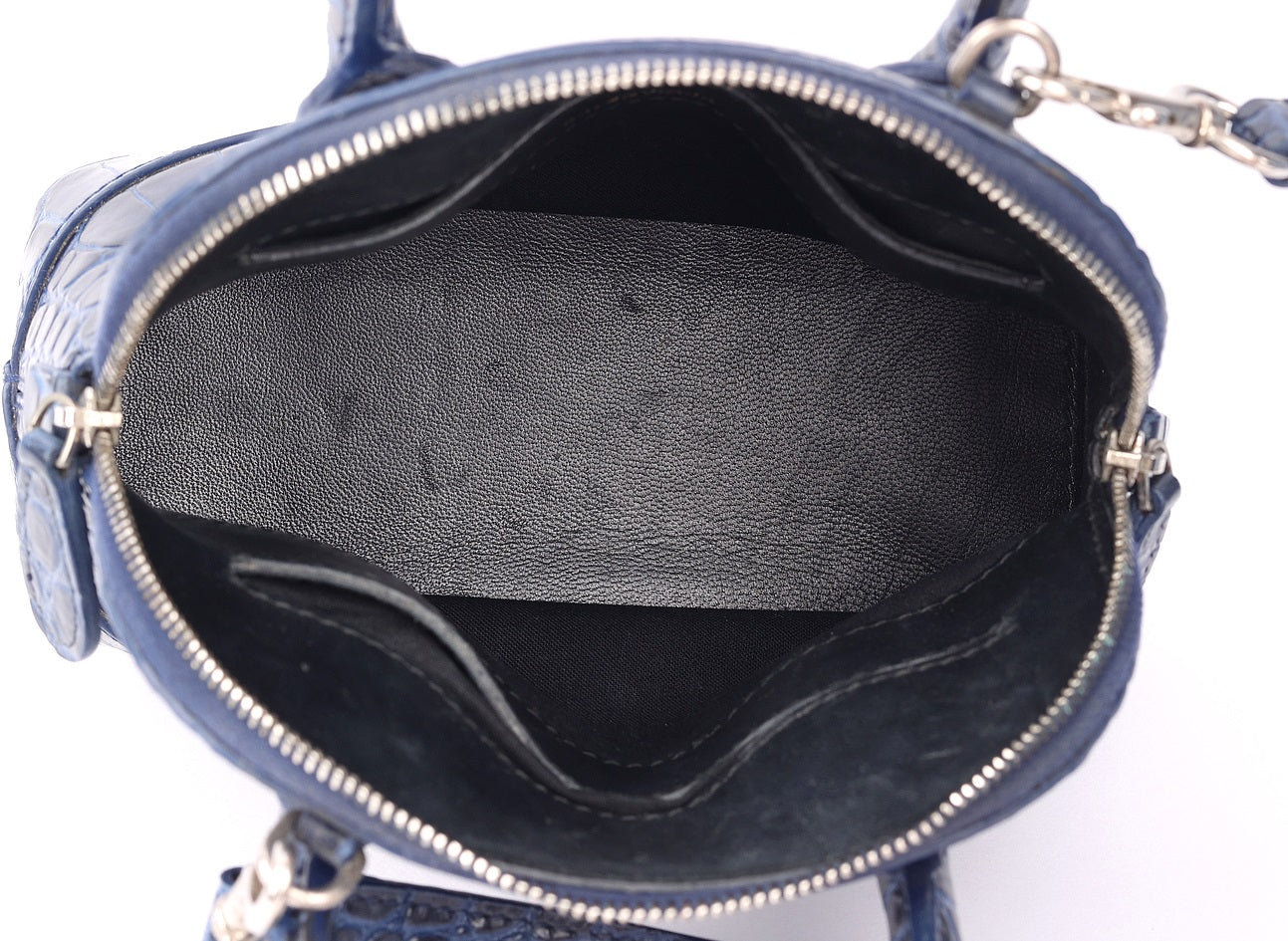 Calfskin Crocodile Embossed Bag