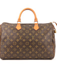 Louis Vuitton Monogram Canvas Speedy 35 Bag
