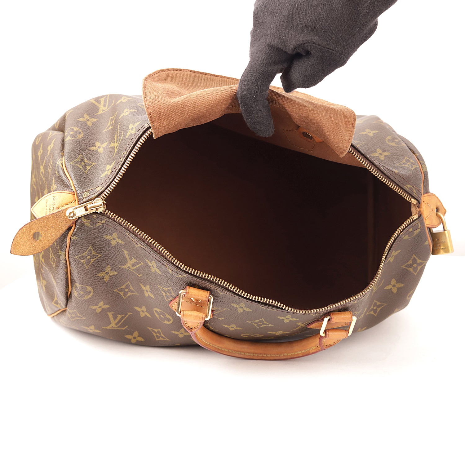 Louis Vuitton Monogram Canvas Speedy 35 Bag