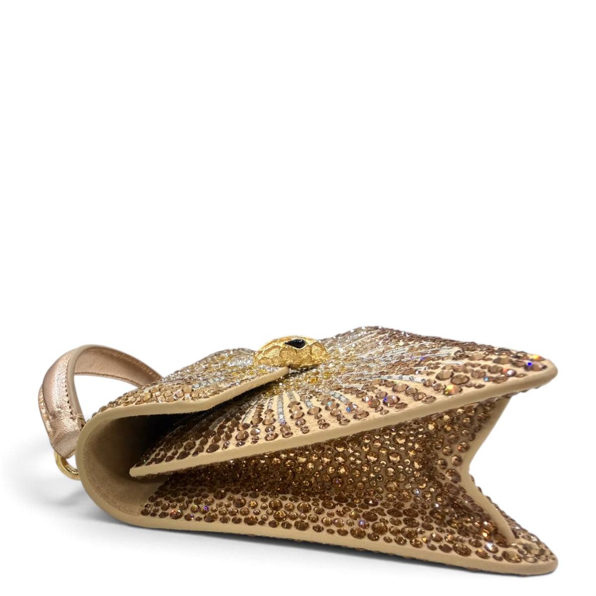 Bvlgari Serpenti Forever Mini multi crystal Top Handle Bag