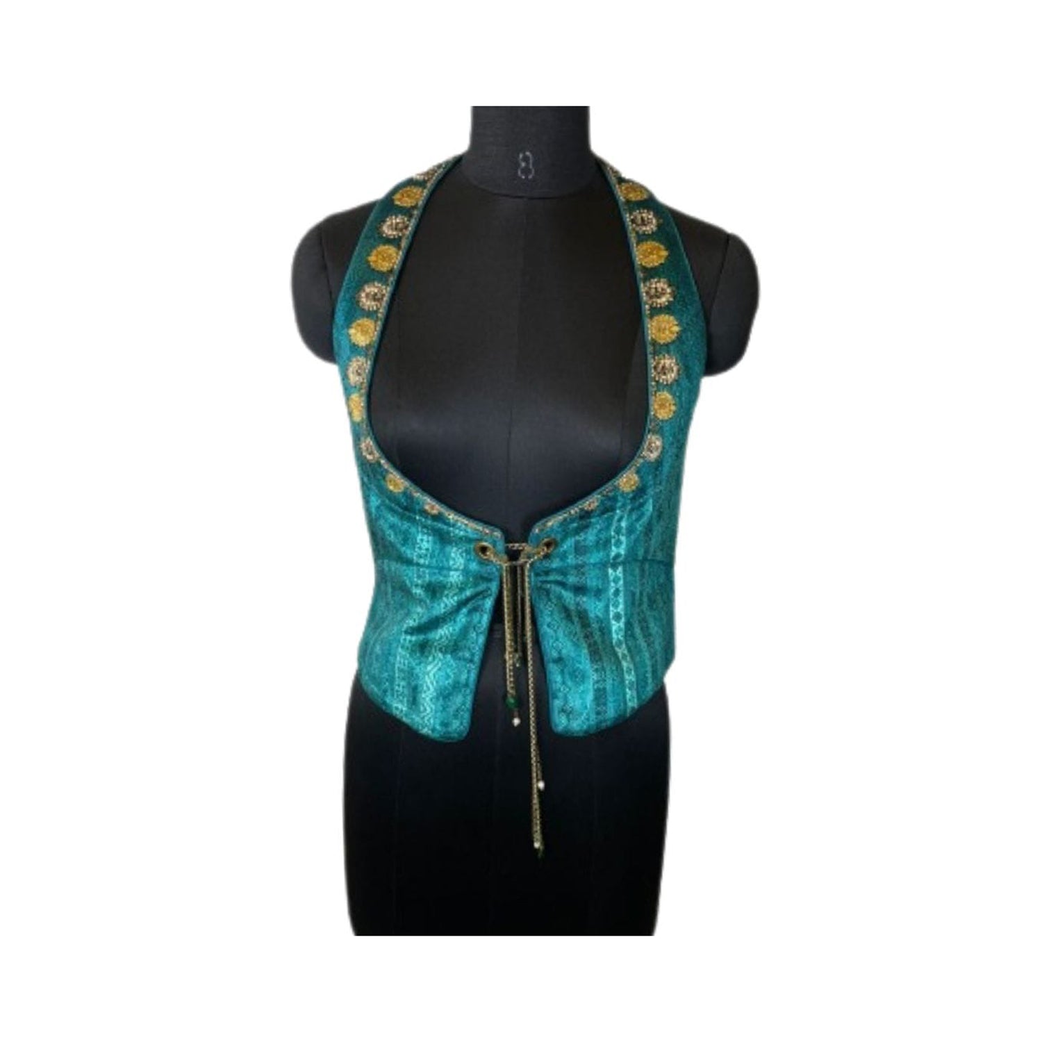 Tarun Tahiliani Blue Chain Jacket