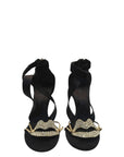 GIAMBATTISTA VALLI X H&M ZAPATOS TALLA Black Suede Heels EU 35