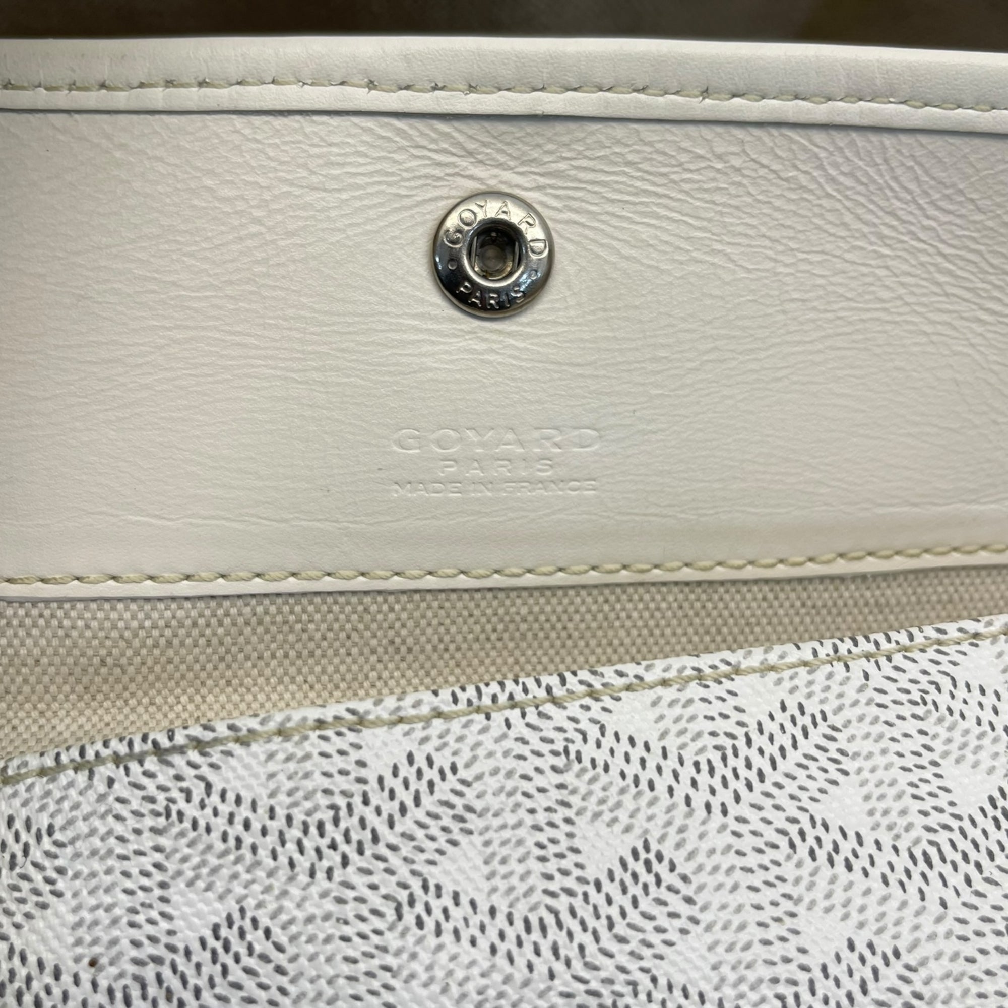 Goyard St Louis PM Grey Tote Bag