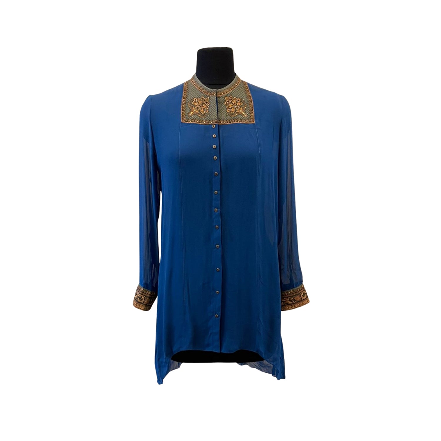 Tarun Tahiliani Blue Kurti