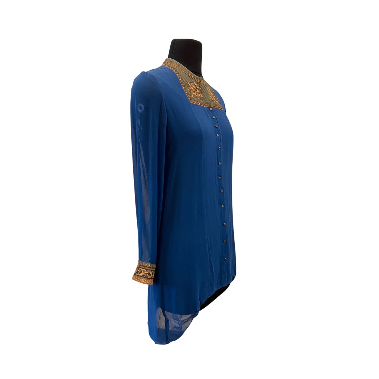 Tarun Tahiliani Blue Kurti