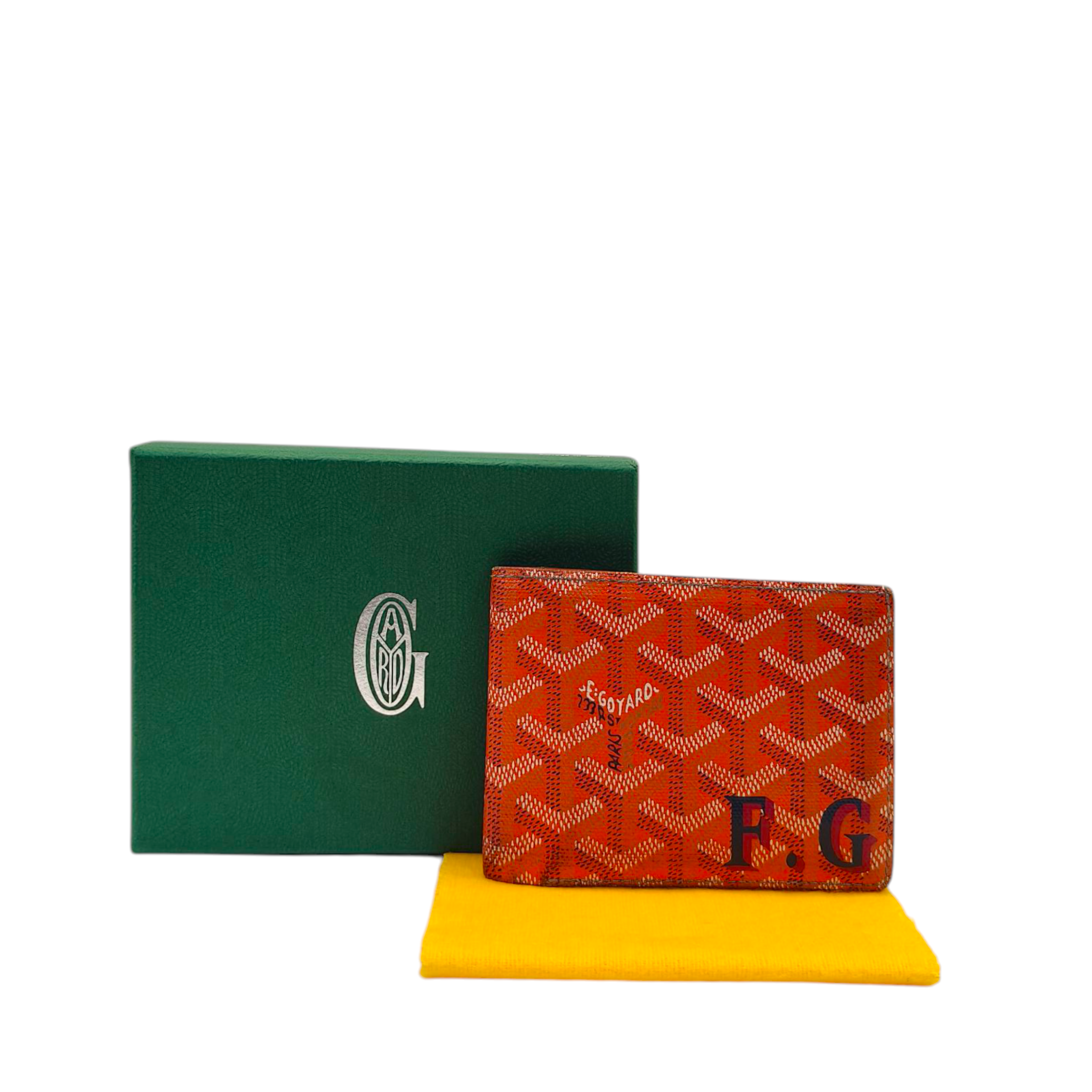 Goyard Victoire Wallet Orange