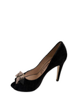 Salvatore Ferragamo Vara Bow Accent Satin Pumps EU 39