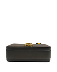 Marc Jacobs Snapshot Black Leather Sling Bag With Detachable Strap