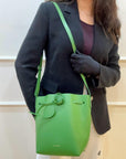 Mansur Gavriel Bucket Green Vegan Bag