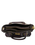 Salvatore Ferragamo Beky Burgundy Large Tote Bag