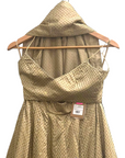 Itrh Gold Crystal Lehenga Set