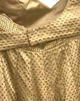 Itrh Gold Crystal Lehenga Set