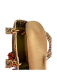 Dioramour Small Lady Dior My ABCDior Bag in Latte Calfskin with gold-finish metal D.I.O.R. charms
