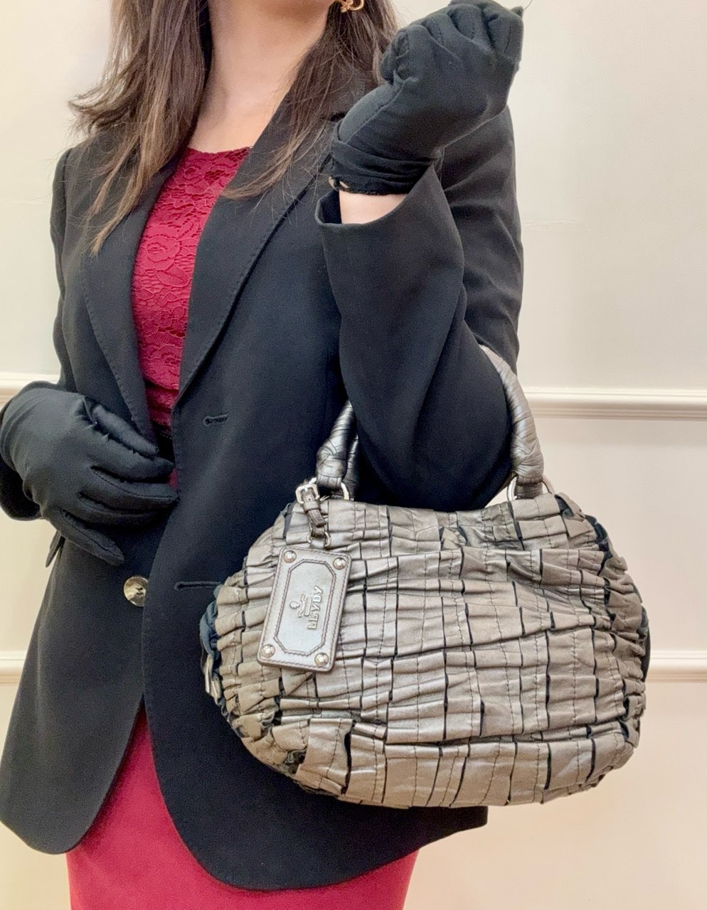 Prada Top Handle Nappa Leather Bag 2017- 2018