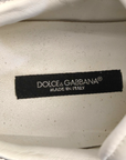 Dolce & Gabbana Multicolor Leather Printed Appliques Sneakers Size- 37.5