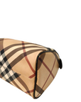 Burberry Beige Nova Check PVC Chester Boston Bag