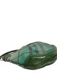 Burberry Green Novacheck Ombre Hobo Bag