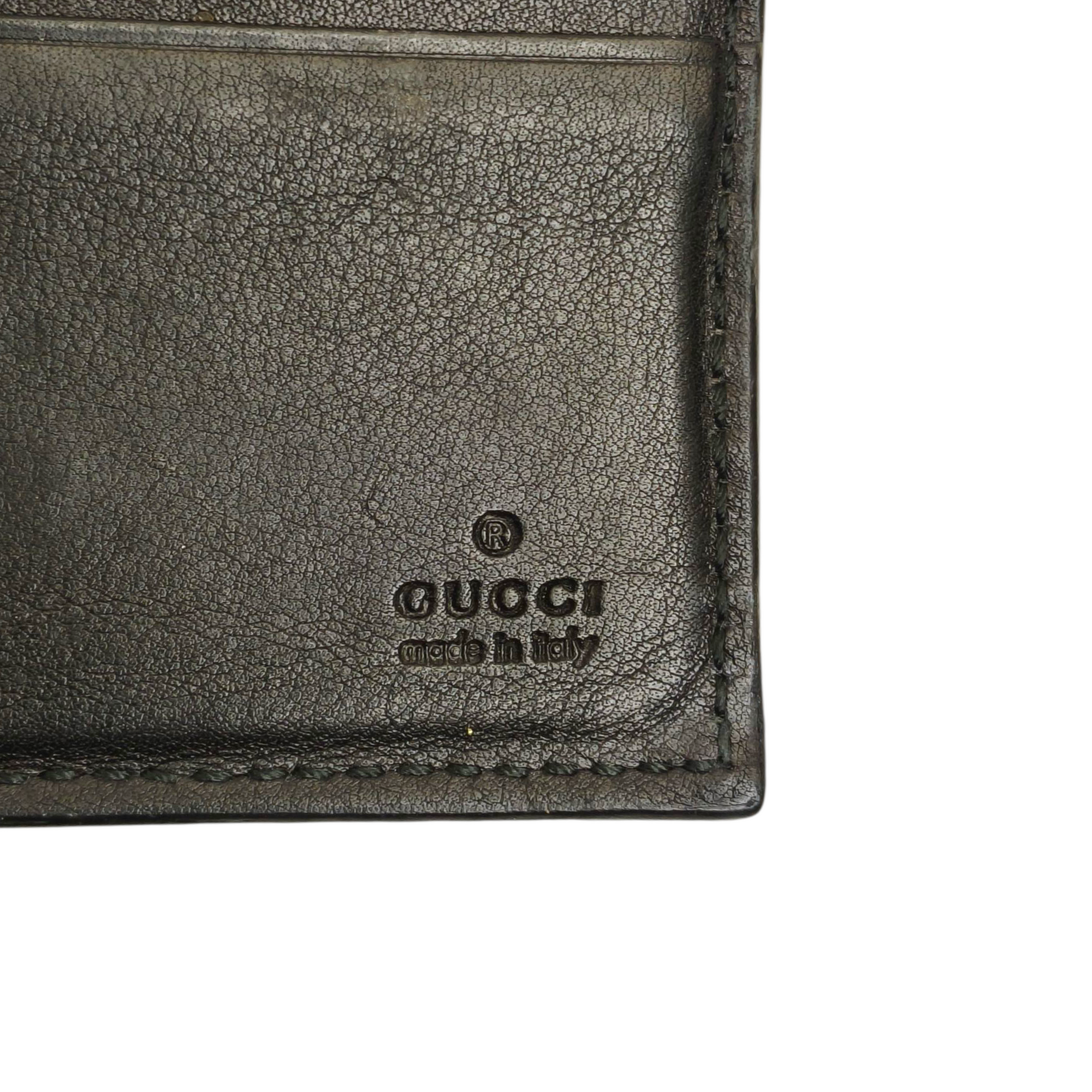 Gucci GG Supreme Leather Wallet