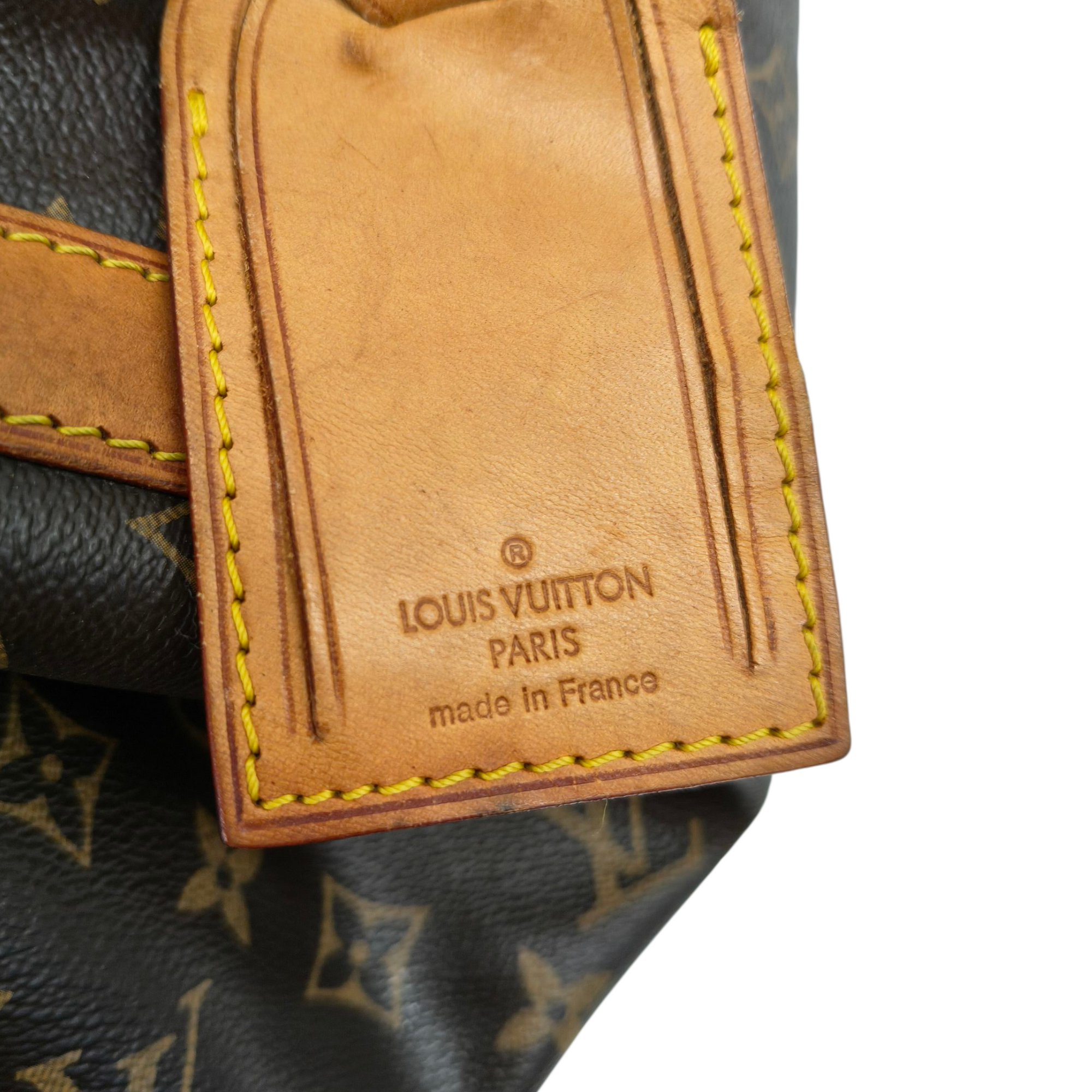 Louis Vuitton Monogram Keepall 55 Brown Bag