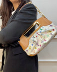 Louis Vuitton Judy MM White Monogram Murakami Multicolored