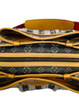 Louis Vuitton Monogram Denim Porte Epaule Raye Cabas MM