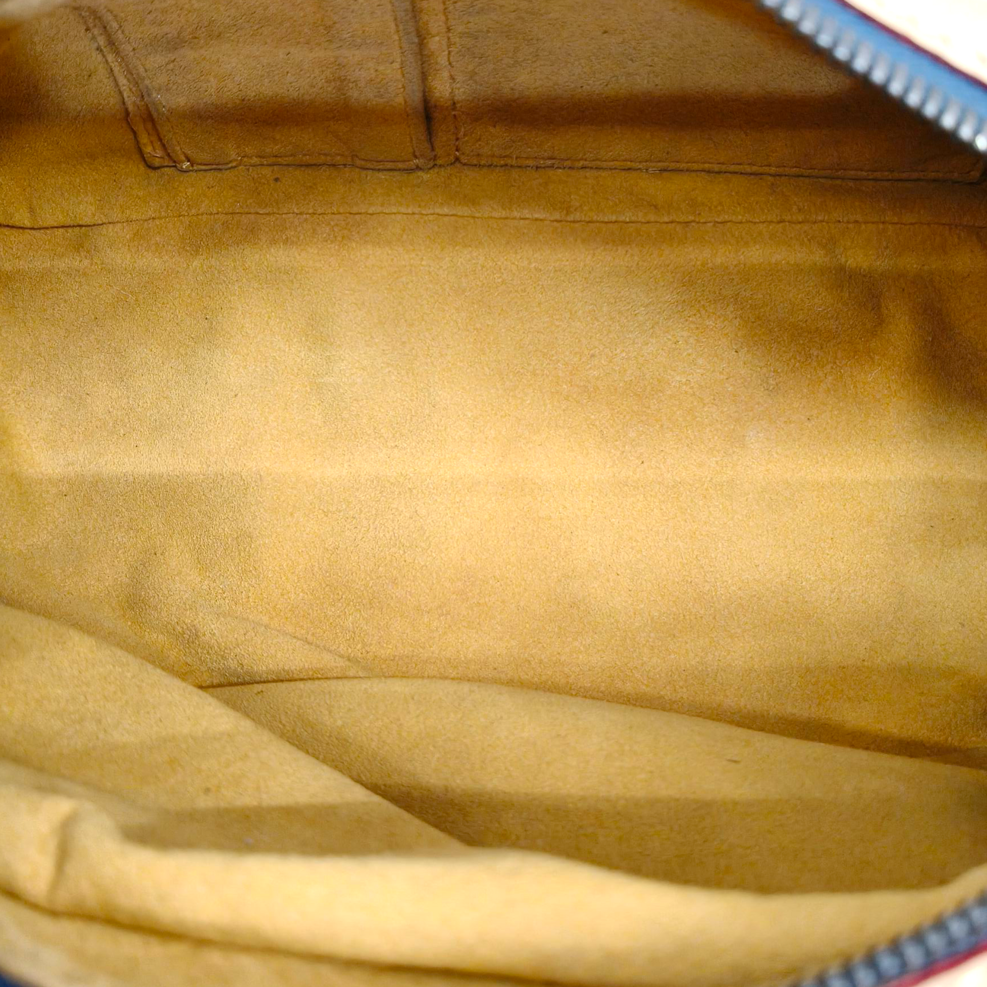 Louis Vuitton Monogram Denim Porte Epaule Raye Cabas MM