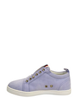 Christian Louboutin Light Purple Suede Fique A Vontade Sneakers EU 35.5