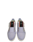Christian Louboutin Light Purple Suede Fique A Vontade Sneakers EU 35.5