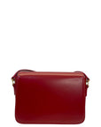 Celine Burgundy Leather Small Triomphe Bag
