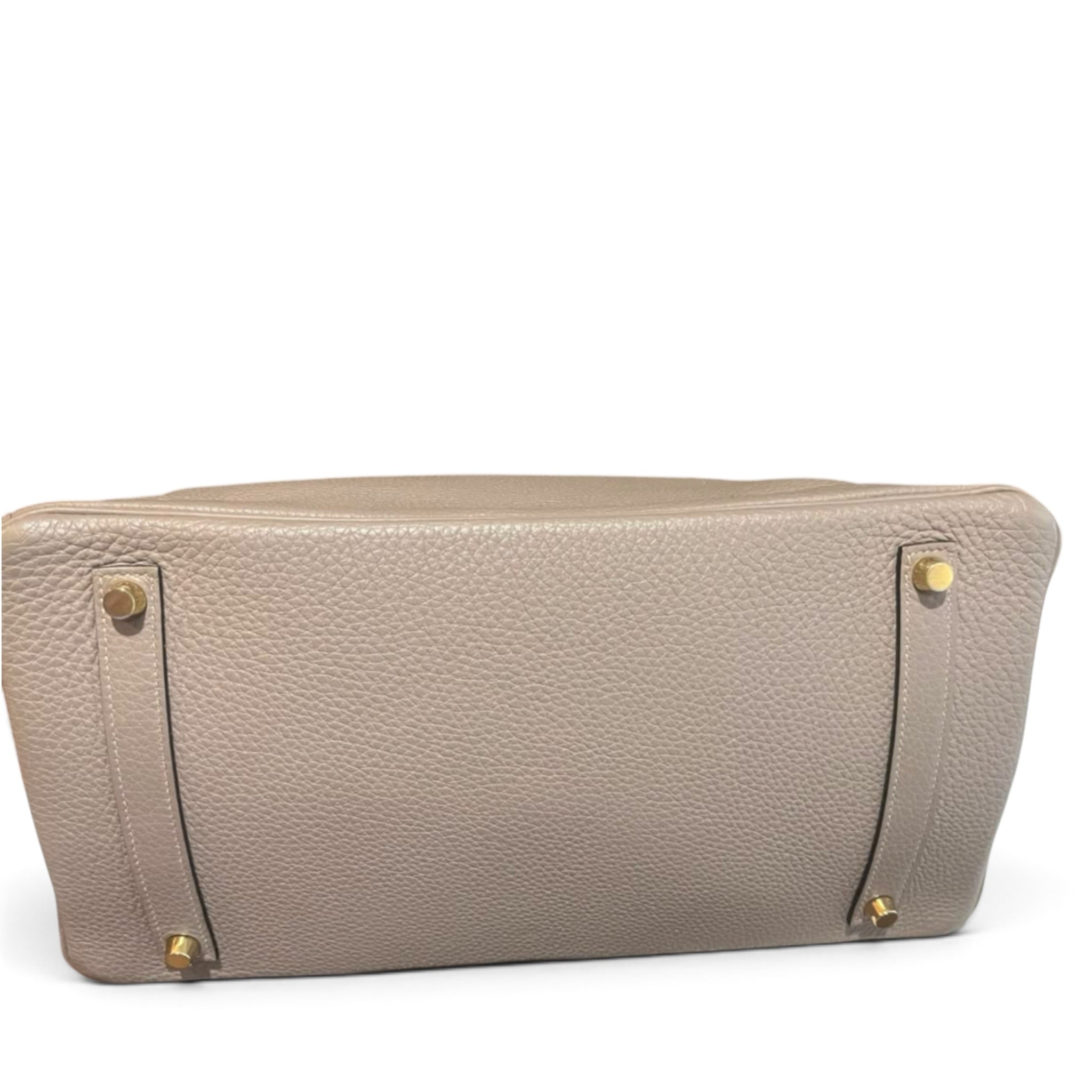 Hermes Birkin 35 Etoupe GHW Togo Leather Bag