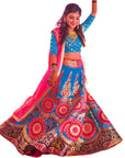 Manish Arora Multicolor Printed Lehenga