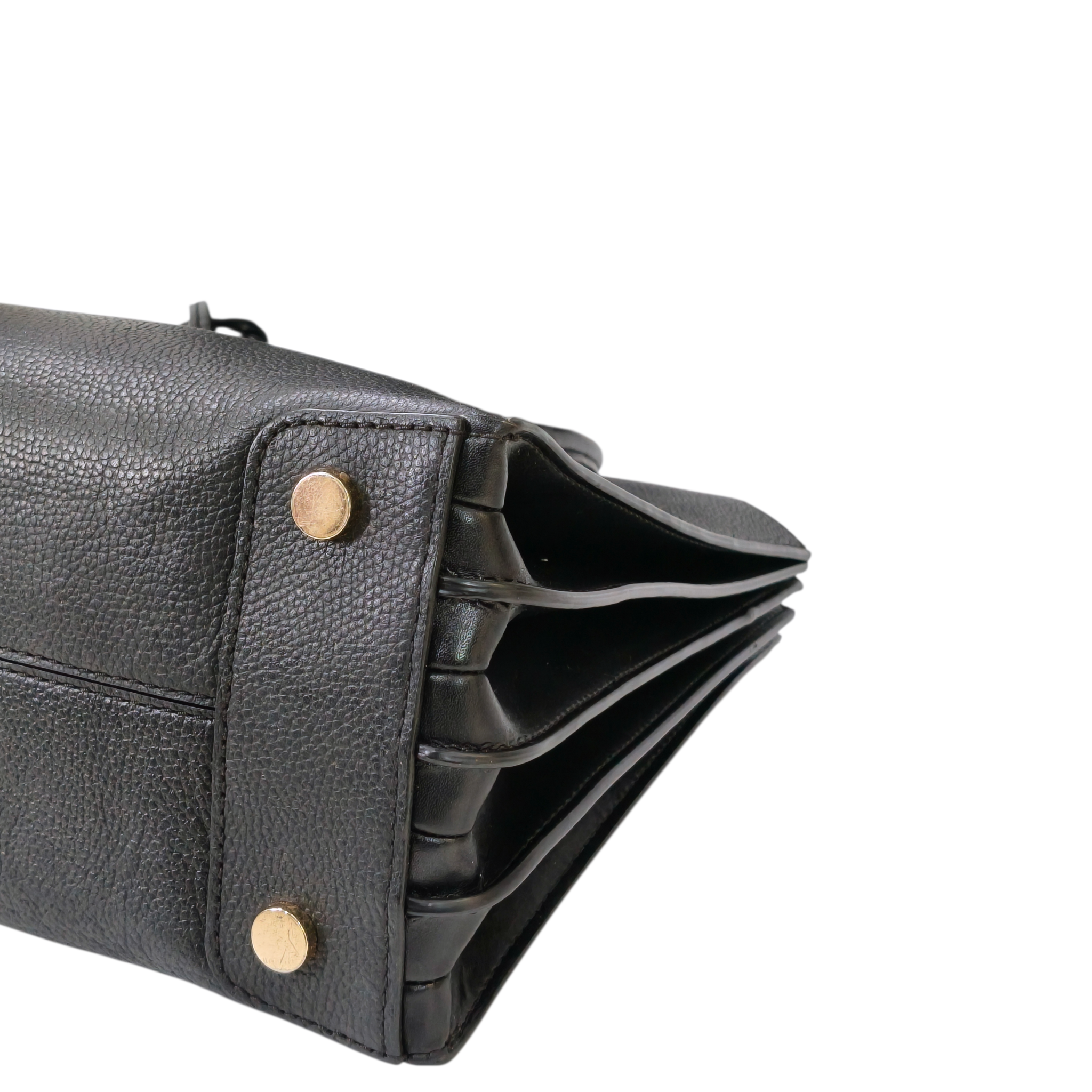 Michael Kors Mercer Tote Black Pebbled Leather