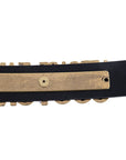 Logo-plaque Leather Belt
