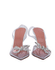 Rosie Glass Pvc Transparent Heels