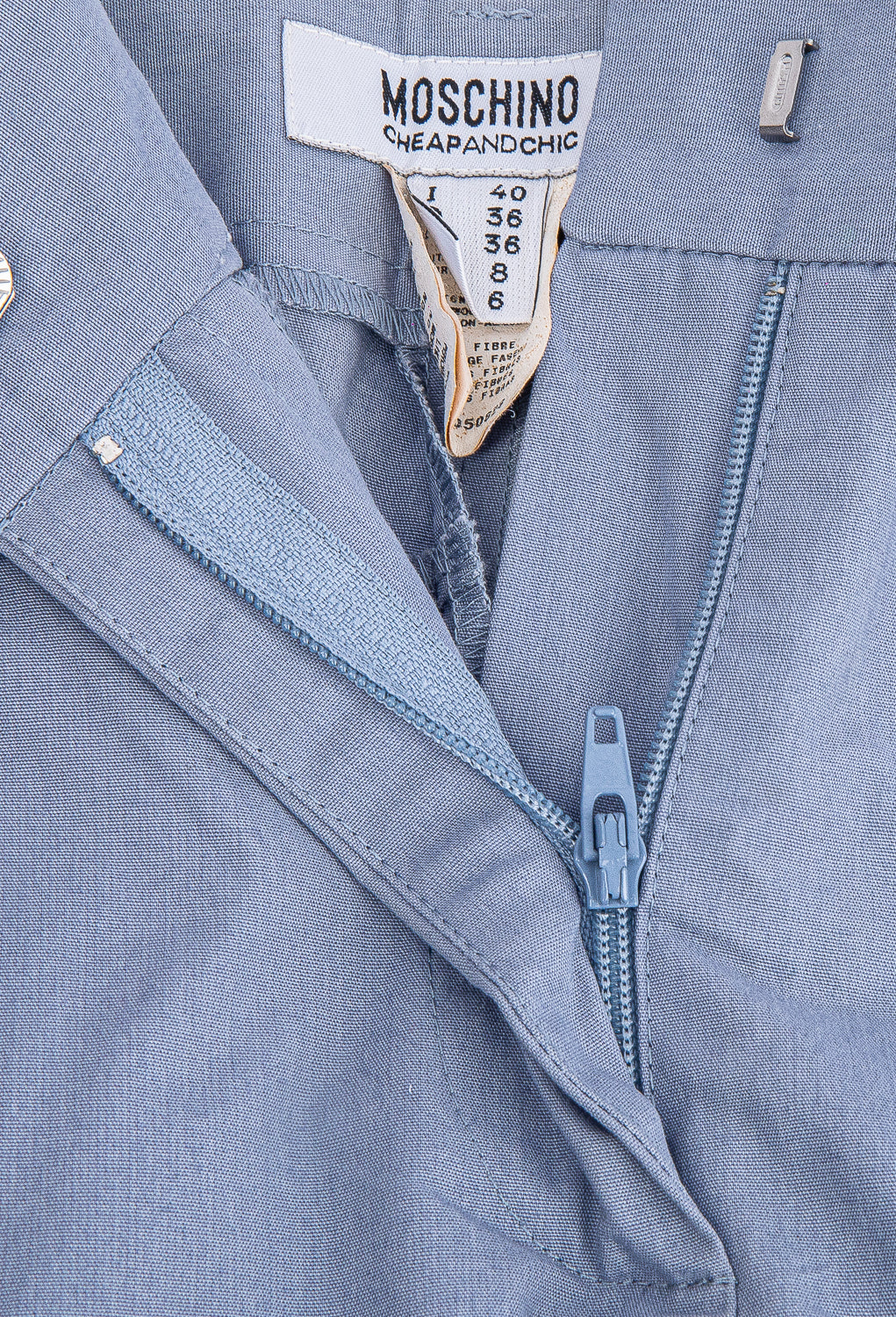 Light Blue Stretch Trouser