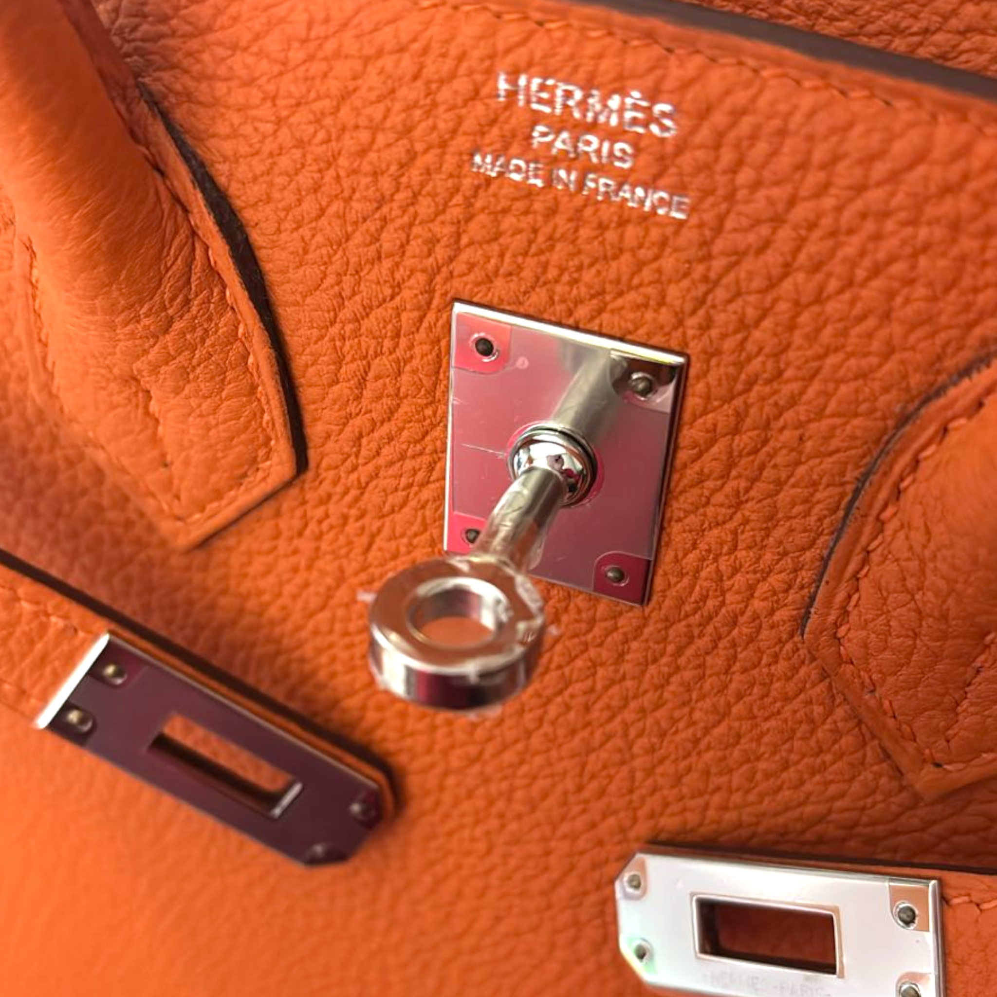 Hermès Birkin 25 Orange Togo PHW