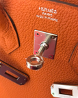 Hermès Birkin 25 Orange Togo PHW